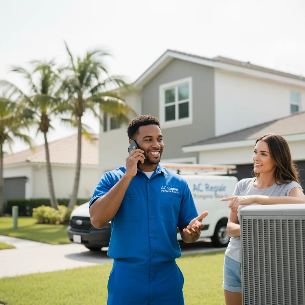 AC Repair Pompano Beach customer support in Pounding Mill